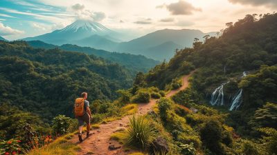 petualangan hiking di Jayapura