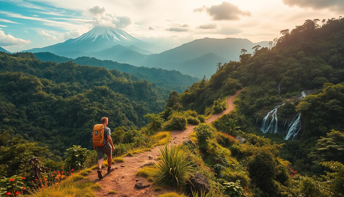 petualangan hiking di Jayapura