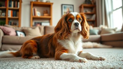 Anjing Cavalier sebagai Hewan Peliharaan Keluarga Anjing Cavalier sebagai Hewan Peliharaan Keluarga