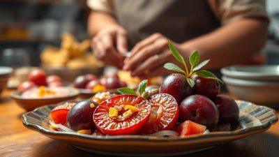 PLUM dalam menu kuliner PLUM dalam menu kuliner