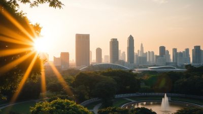 Cahaya matahari di Jakarta Cahaya matahari di Jakarta