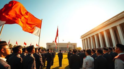 Pengibaran Bendera Merah Putih Pengibaran Bendera Merah Putih