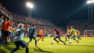 Partisipasi di Turnamen Regional
