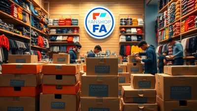 Pengiriman Merchandise Fanshop FA