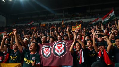 Suporter Persekam Metro FC