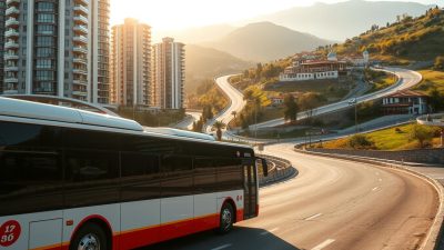 transportasi menuju Tirana
