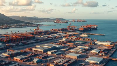 Rute Maritim Pelabuhan Port of Spain