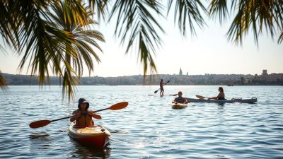 olahraga air di Tunis