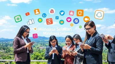 Media Sosial Persminsel Minahasa Selatan