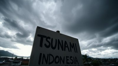 Pengumuman Siaga Tsunami Tonga