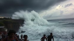 Tonga Siaga Tsunami Setelah Letusan Gunung Berapi