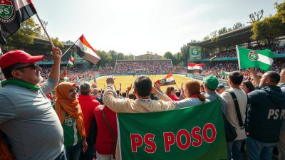 Dukungan Fans PS Poso