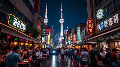 Kehidupan Malam di Seoul