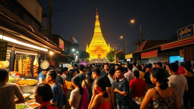 kuliner malam Yangon