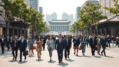 kehidupan sehari-hari di Pyongyang